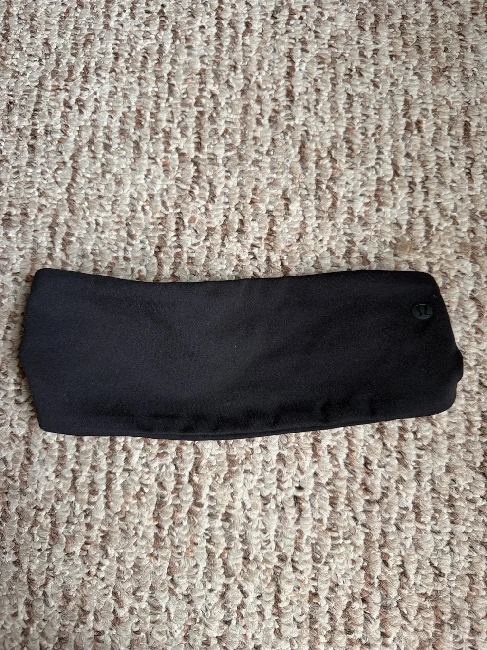 Lululemon Athletica Fringe Fighter  Women’s Black Headband
